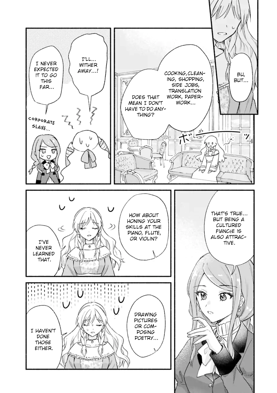 You Don’t Have to Do Anything,” Says My Overprotective Fiancé Chapter 2 - . Page 21